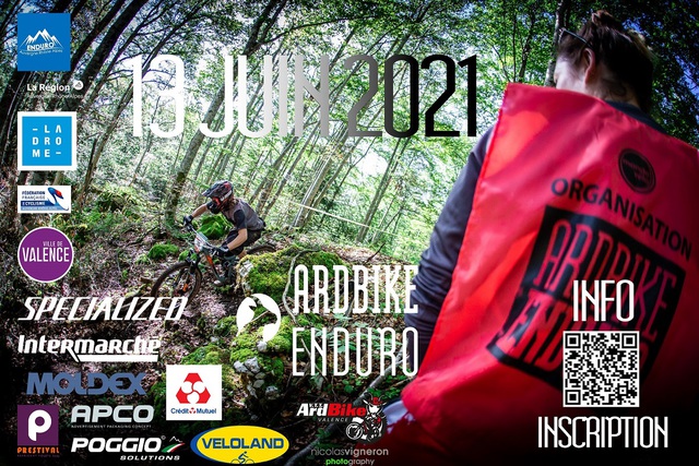 Affiche de Ardbike Enduro 2021 (9ème  édition) à Léoncel