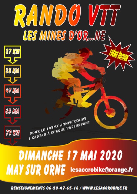 Affiche de Les Mines d'Or...ne (10ème  édition) à May-sur-Orne