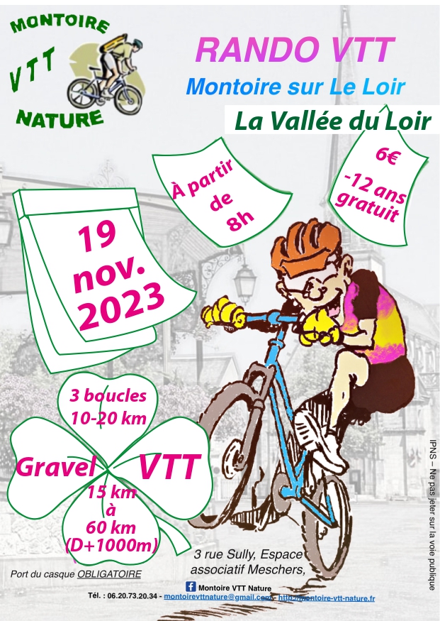 Affiche de La 16ème VALLEE DU LOIR à Montoire-sur-le-Loir