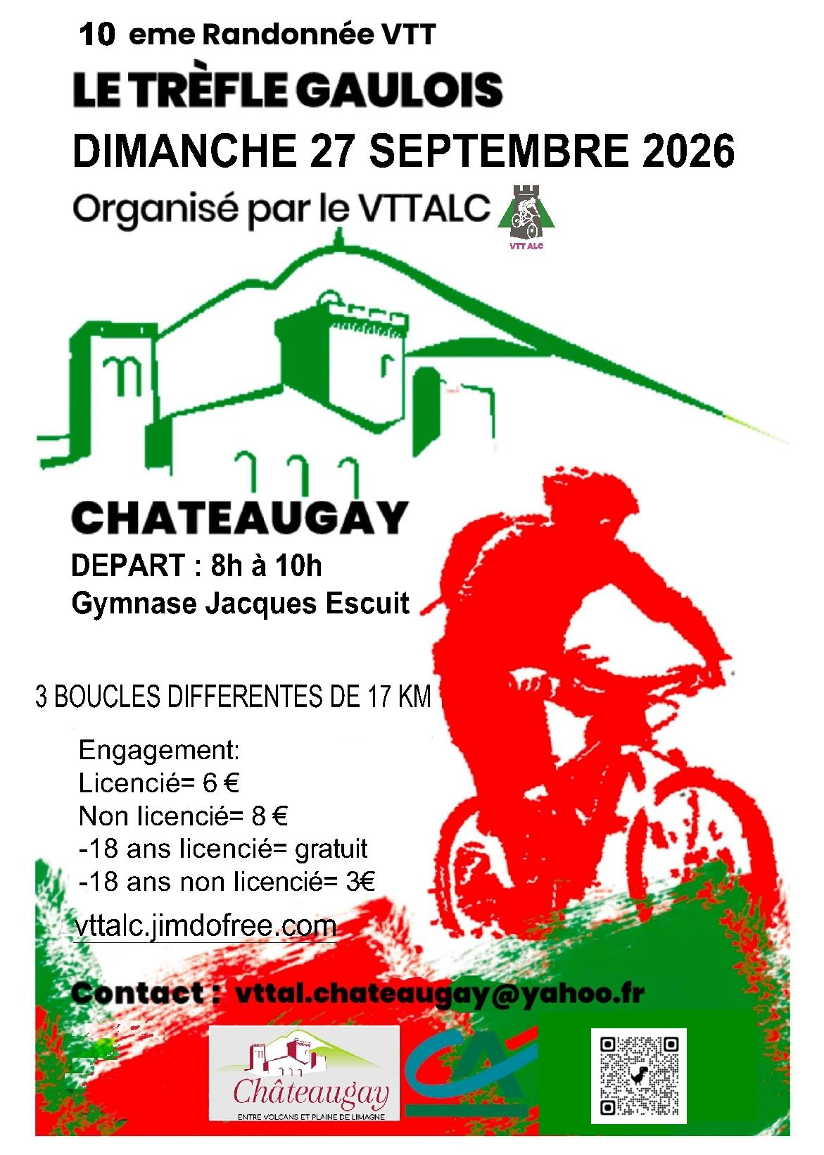 Affiche de Le 10ème Trèfle Gaulois à Châteaugay