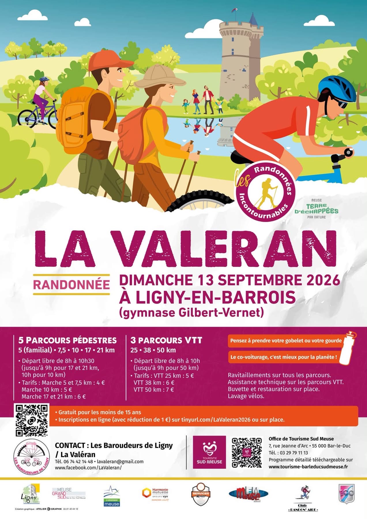 Affiche de La 18ème Valéran à Ligny-en-Barrois