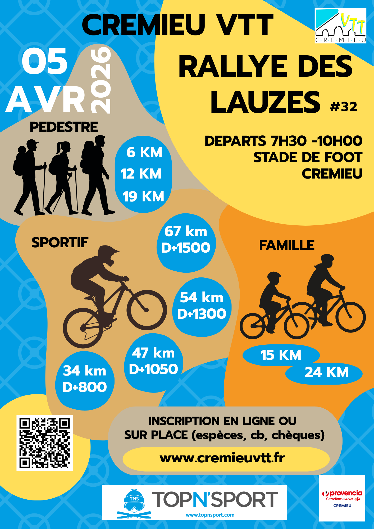 Affiche de Rallye des Lauzes (32ème édition) à Crémieu