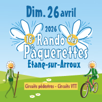 Affiche de La 16ème Rando des Pâquerettes à Étang-sur-Arroux