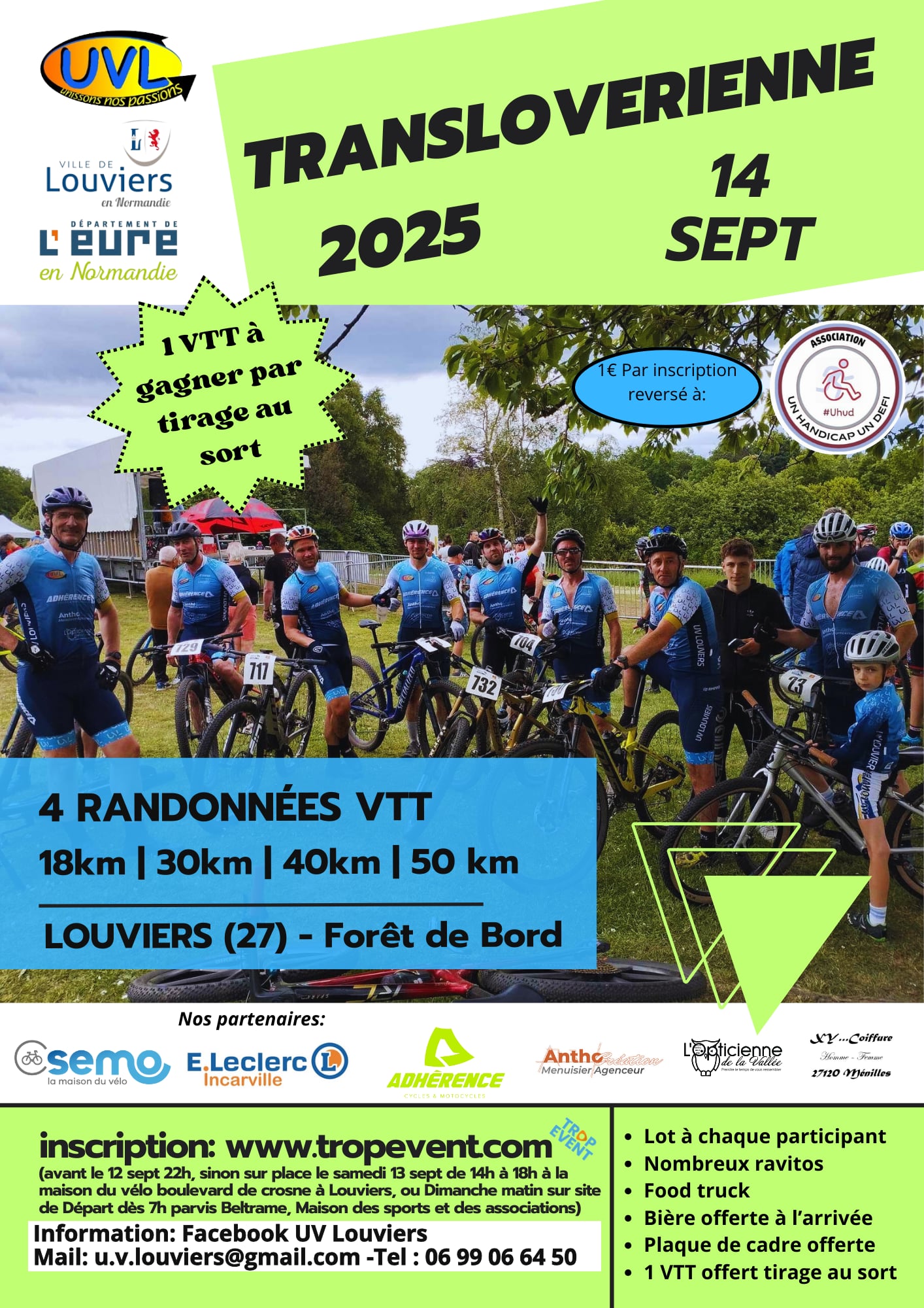Affiche de TRANSLOVERIENNE (26ème édition) à Louviers