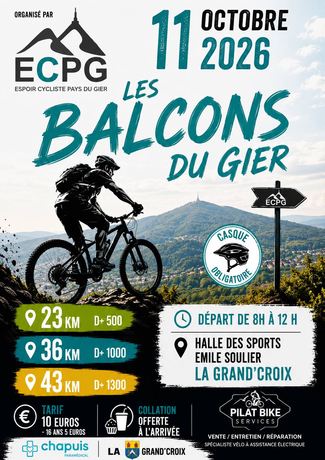 Affiche de Les balcons du gier (6ème édition) à La Grand-Croix