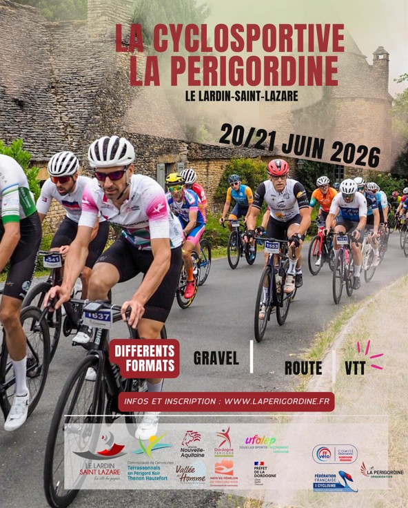 Affiche de La 1ère Périgordine VTT à Lardin-Saint-Lazare
