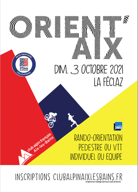 Affiche de Orient'Aix rando orientation (22ème  édition) aux Déserts