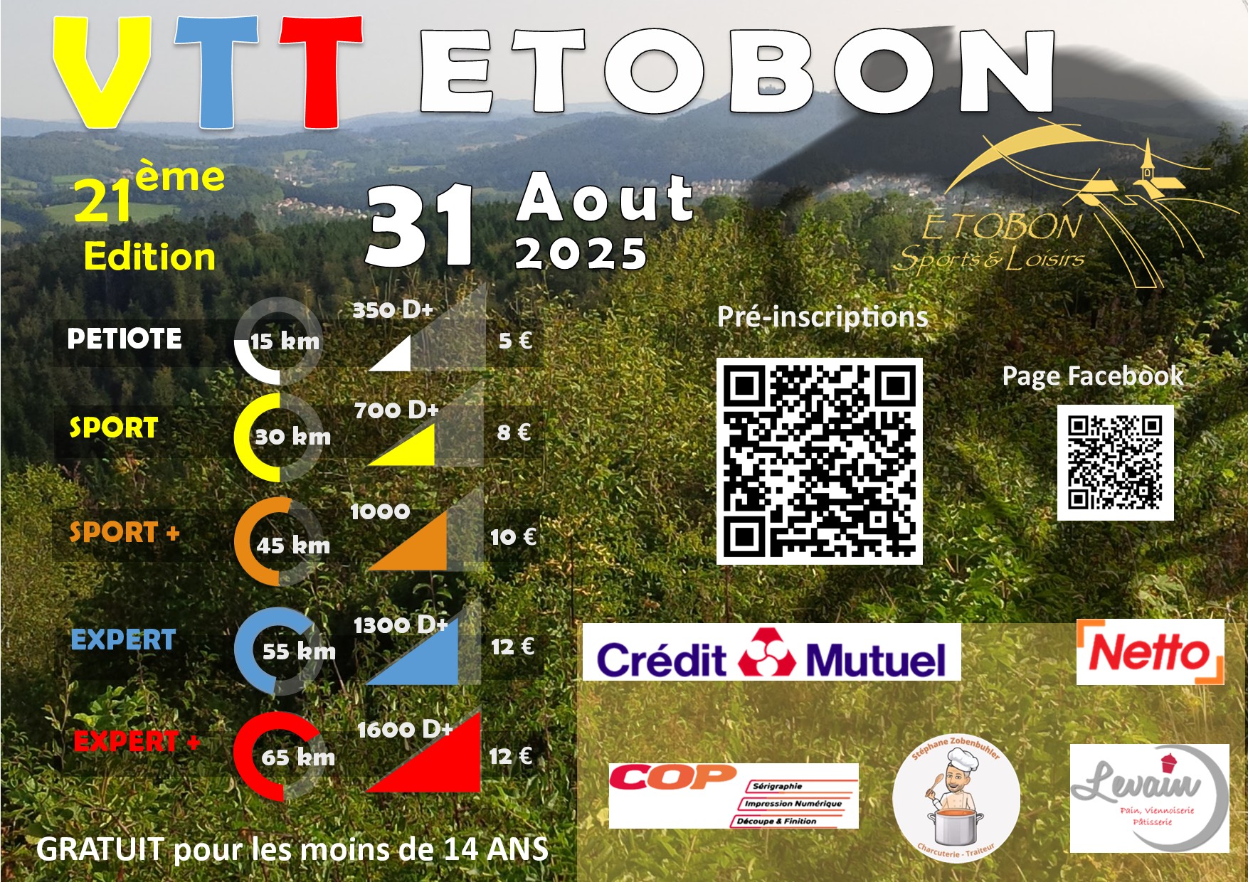 Affiche de Ronde des bois (21ème édition) à Étobon