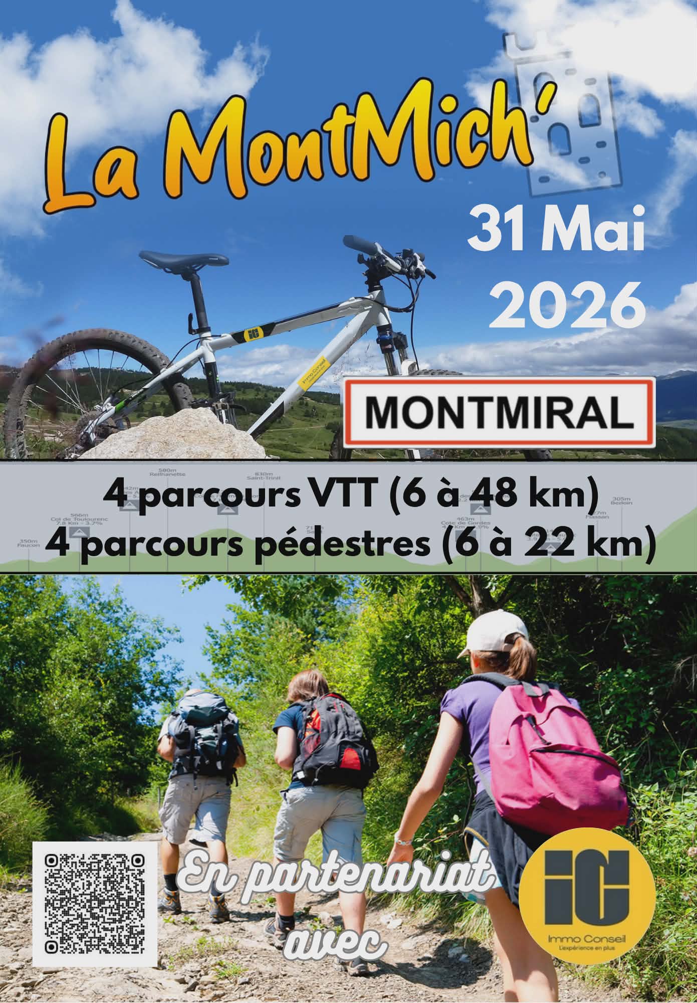Affiche de La 14ème MontMich' à Montmiral