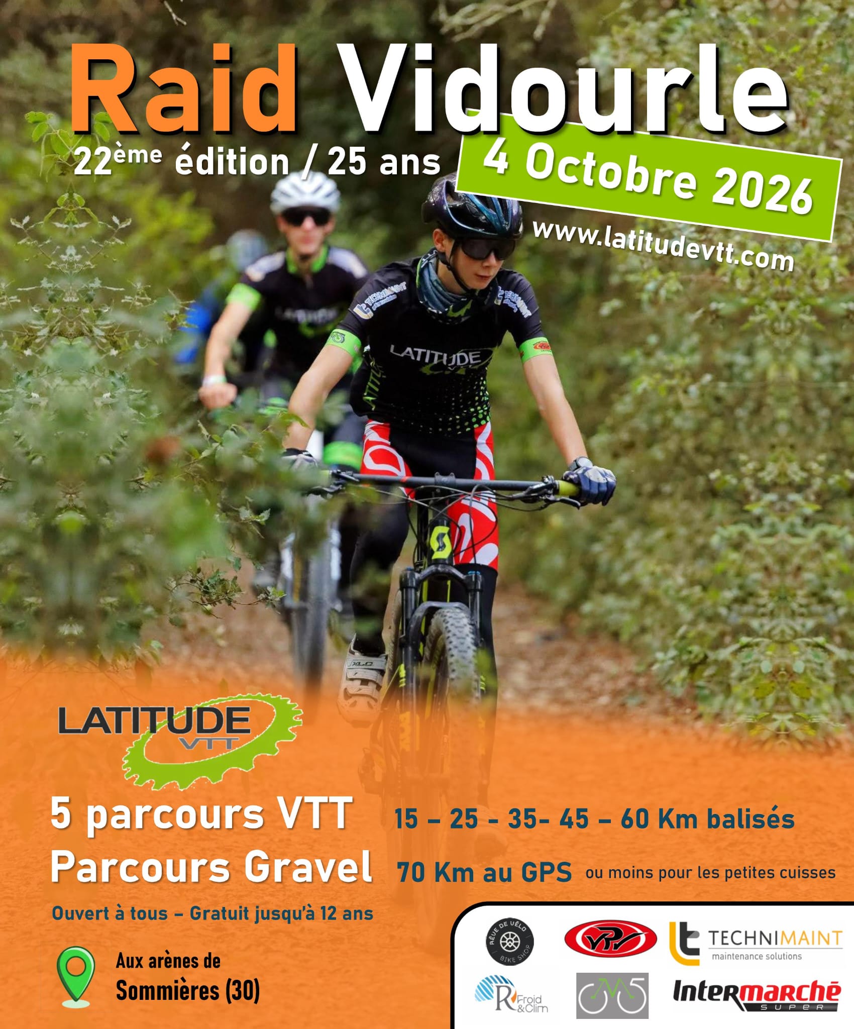 Affiche de Raid Vidourle (22ème édition) à Sommières