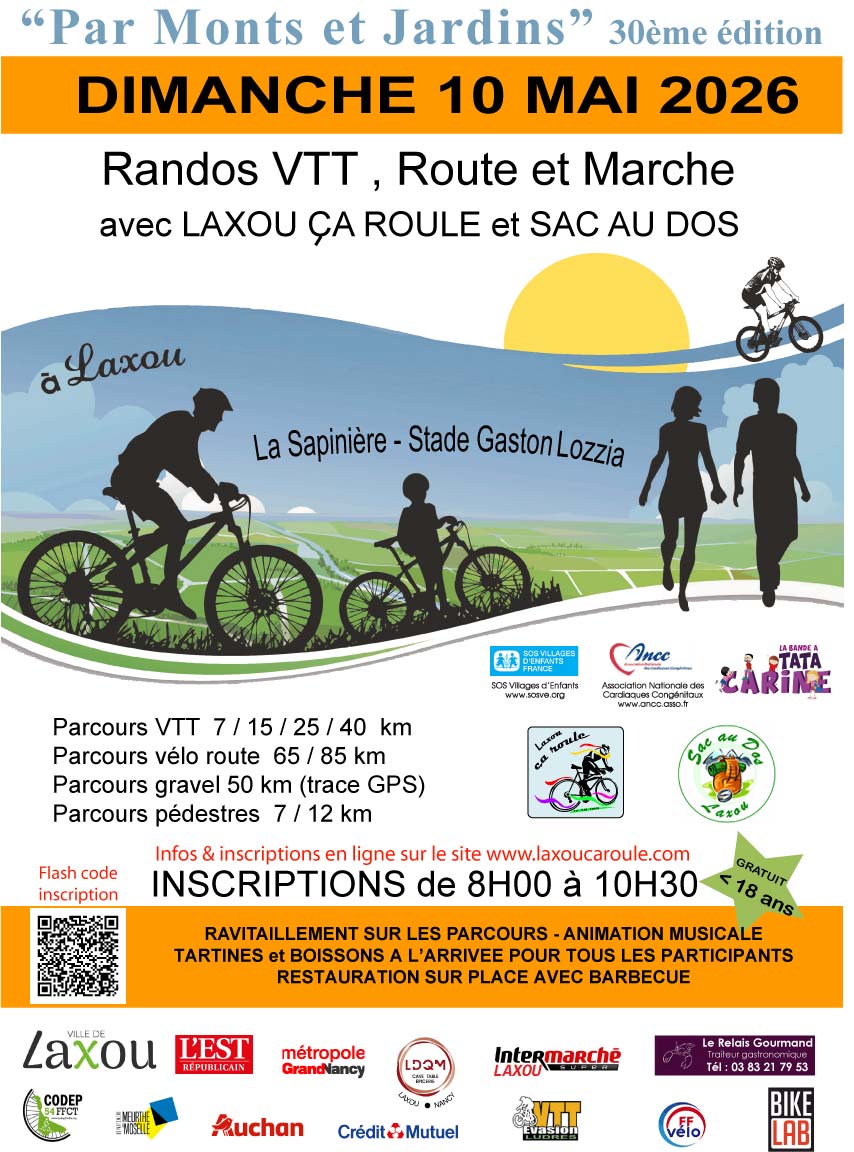 Affiche de Par Monts et Jardins (30ème édition) à Laxou