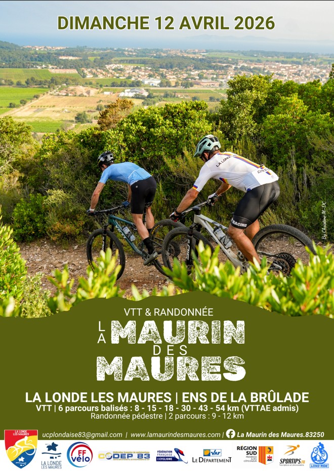 Affiche de La 25ème Maurin des Maures à La Londe-les-Maures