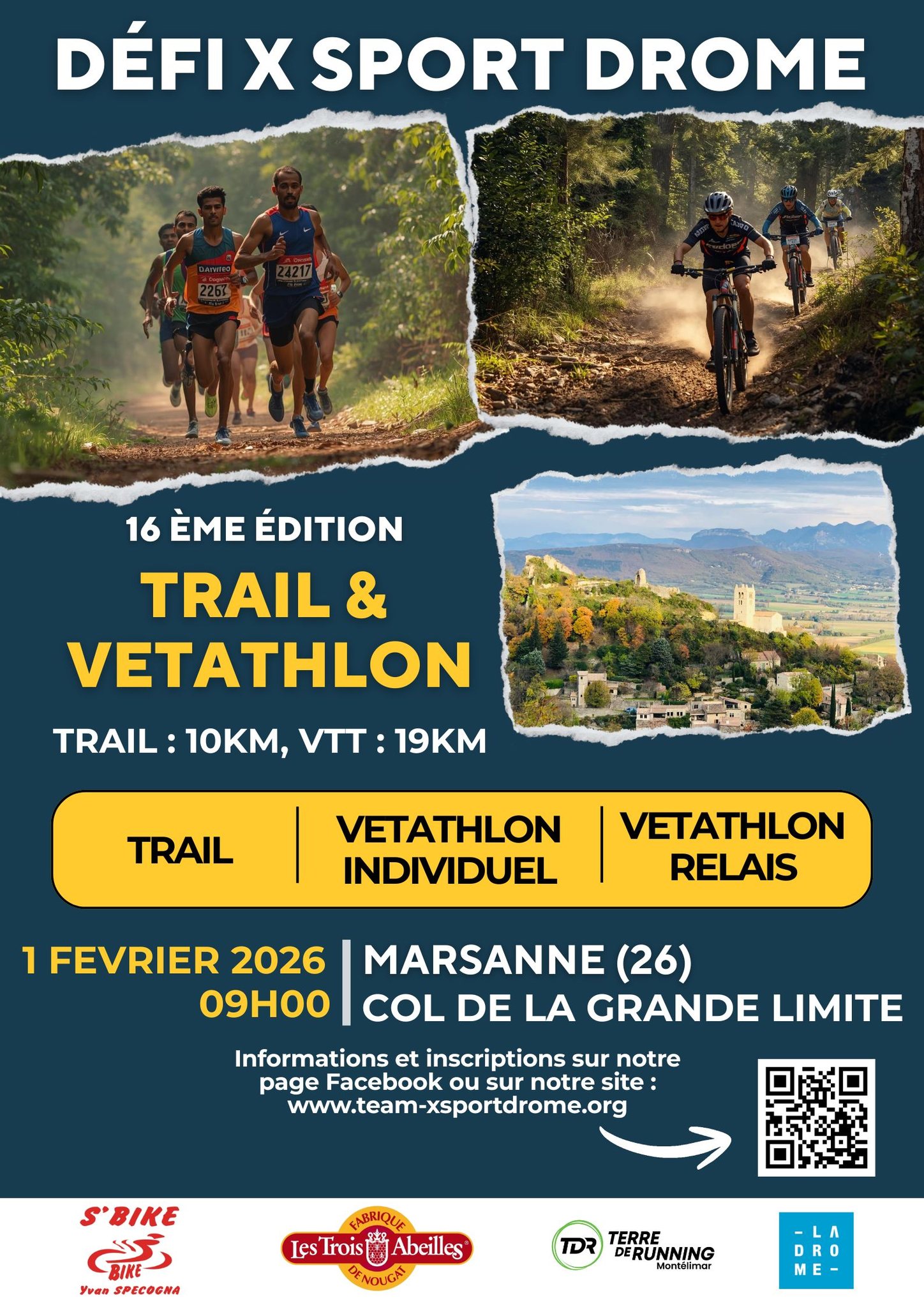 Affiche de Défi X-SPORT DROME (16ème édition) à Marsanne
