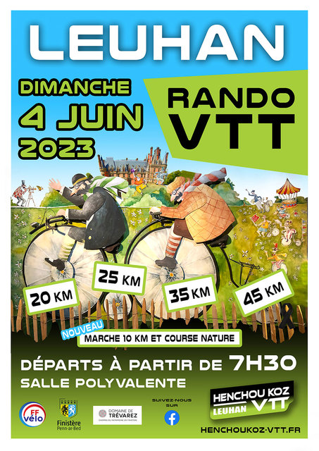 Affiche de Henchou Koz VTT (15ème  édition) à Leuhan