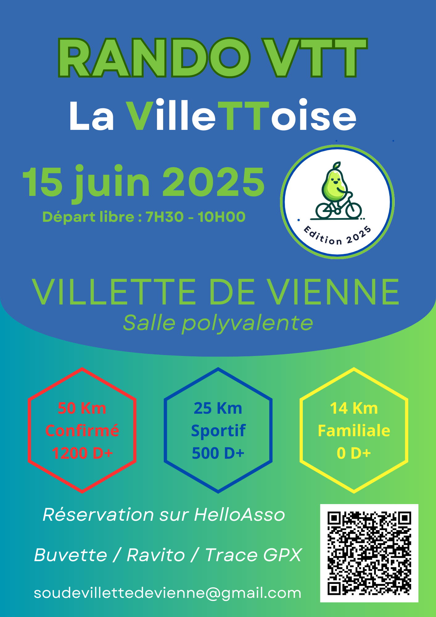 Affiche de La 1ère VilleTToise à Villette-de-Vienne