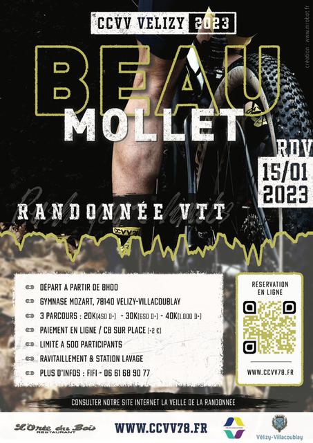 Affiche de Beau Mollet 2023 à Vélizy-Villacoublay