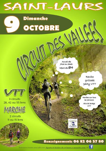 Affiche de Le Circuit des Vallées à Saint-Laurs