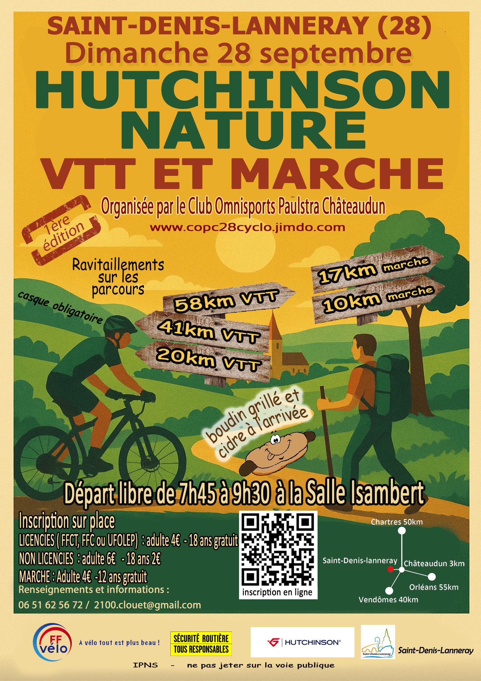 Affiche de HUTCHINSON NATURE (1ère édition) à Saint-Denis-les-Ponts