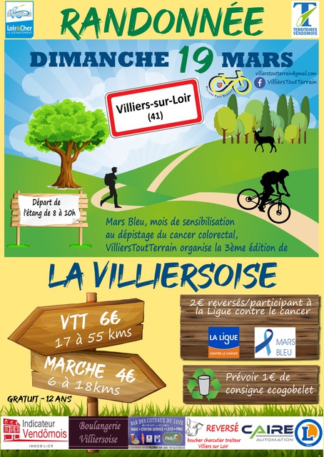 Affiche de La 3ème Villiersoise à Villiers-sur-Loir