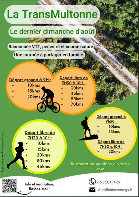 Affiche de La 26ème TransMultonne  à Champfrémont