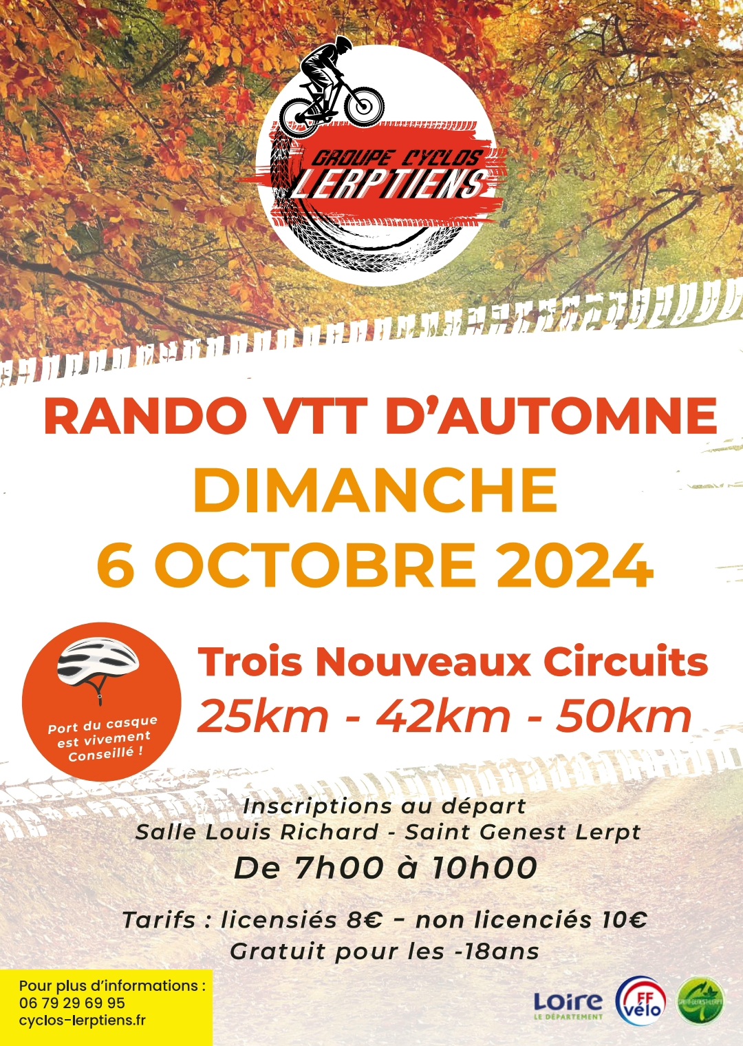Affiche de Randonnée d'automne  à Saint-Genest-Lerpt