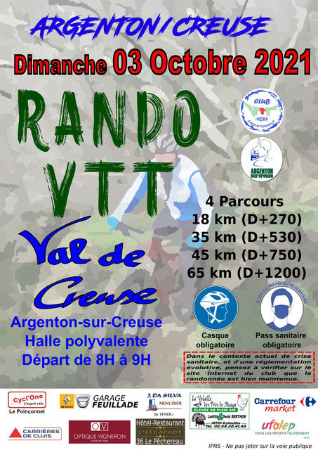 Affiche de Val de Creuse 2023 à Argenton-sur-Creuse