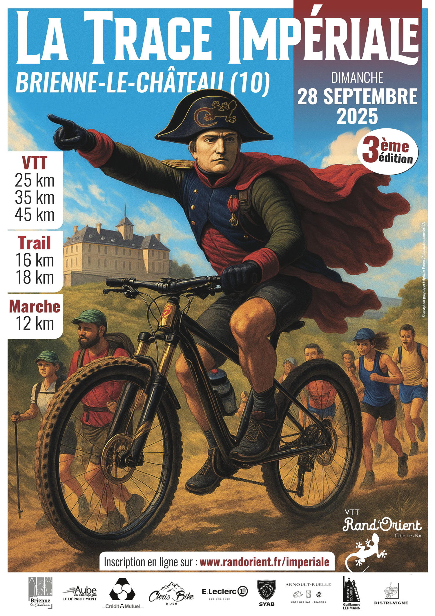 Affiche de La 3ème Trace Impériale à Brienne-le-Château