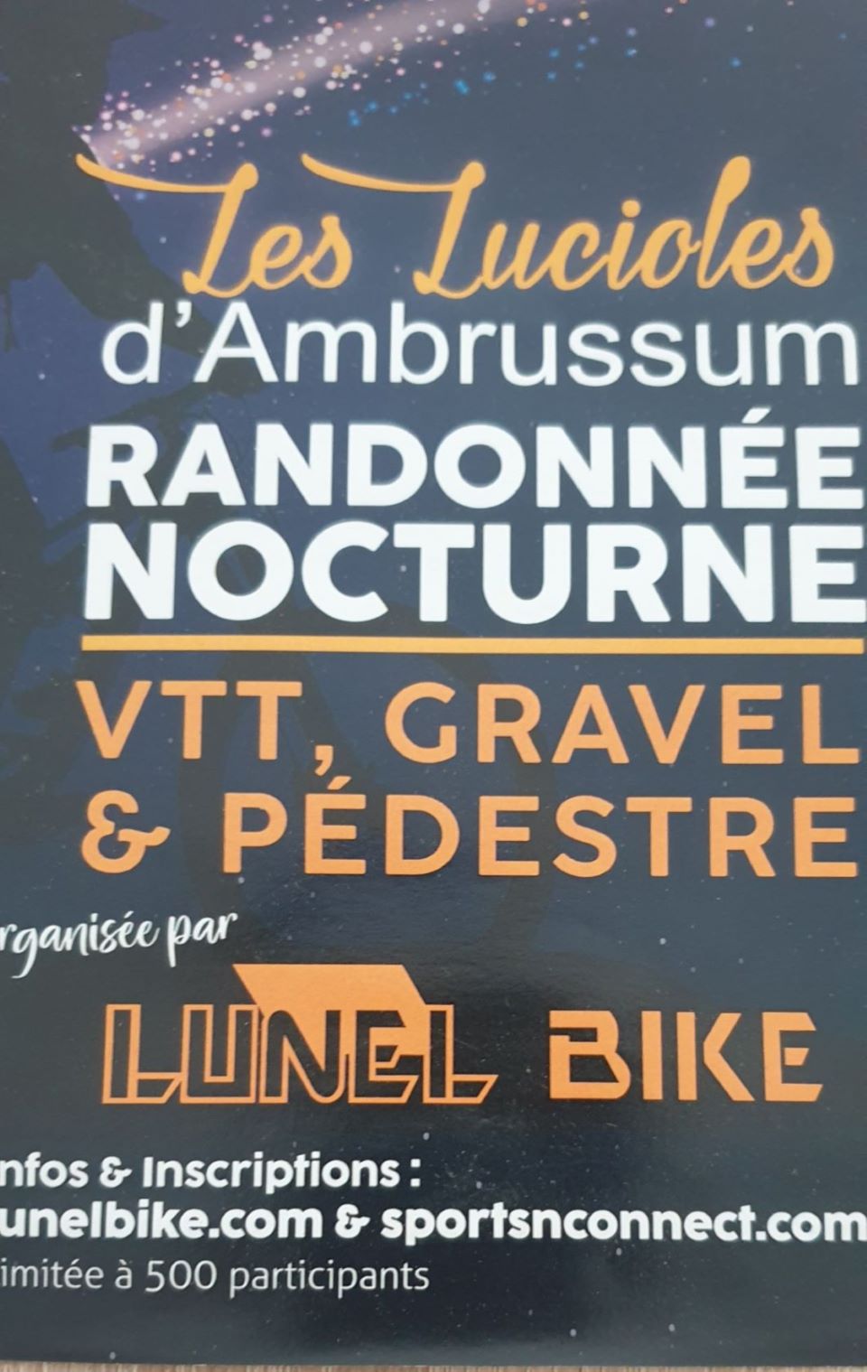 Affiche de Les Lucioles d'Ambrussum (5ème édition) à Lunel