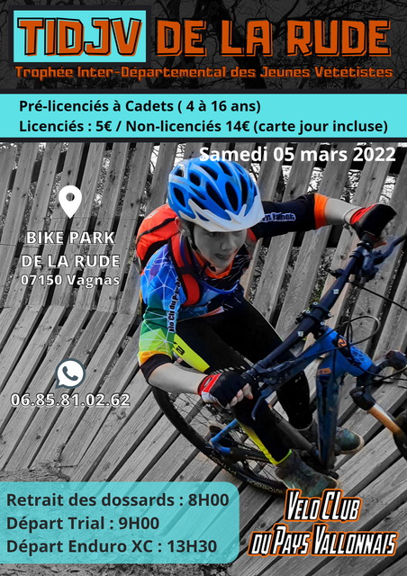 Affiche de XC ENDURO  (5ème  édition) à Vagnas