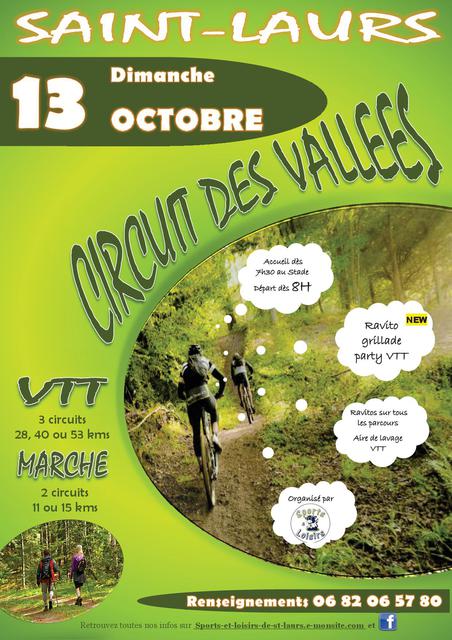 Affiche de Le Circuit des Vallées à Saint-Laurs