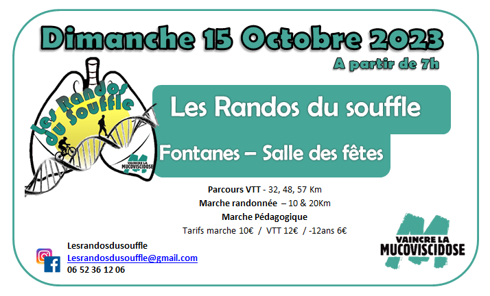 Affiche de Les randos du Souffle (6ème édition) à Fontanes