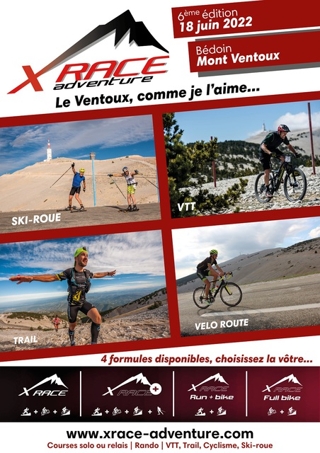 Affiche de Xrace adventure (6ème  édition) à Bédoin