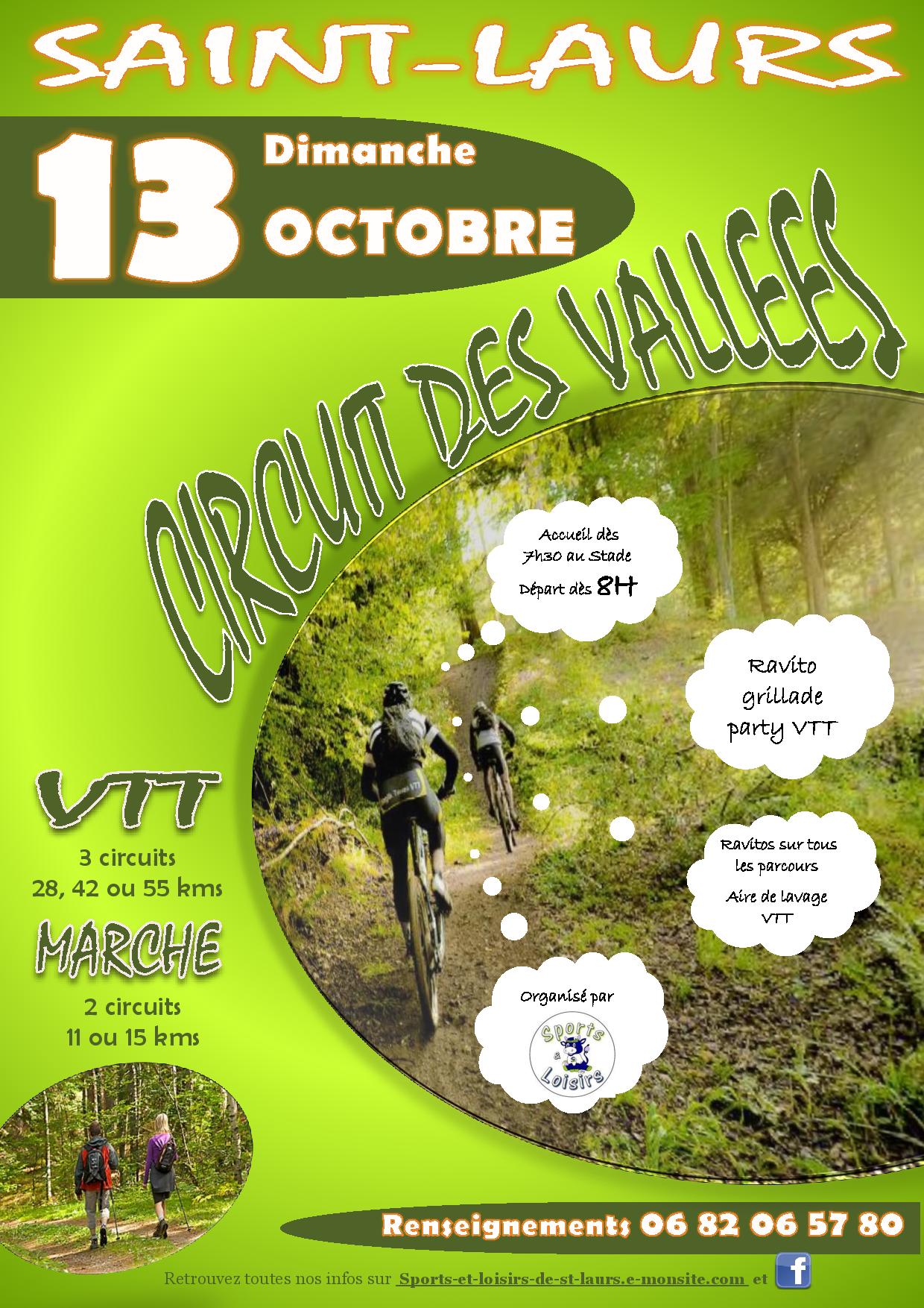 Affiche de Le 23ème Circuit des Vallées à Saint-Laurs