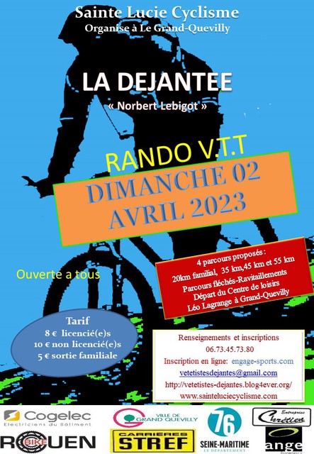 Affiche de La 5ème déjantée 2023 au Grand-Quevilly