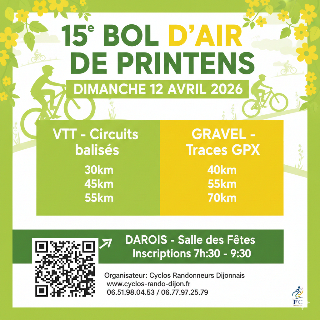 Affiche de Bol d'air de printemps (15ème édition) à Darois