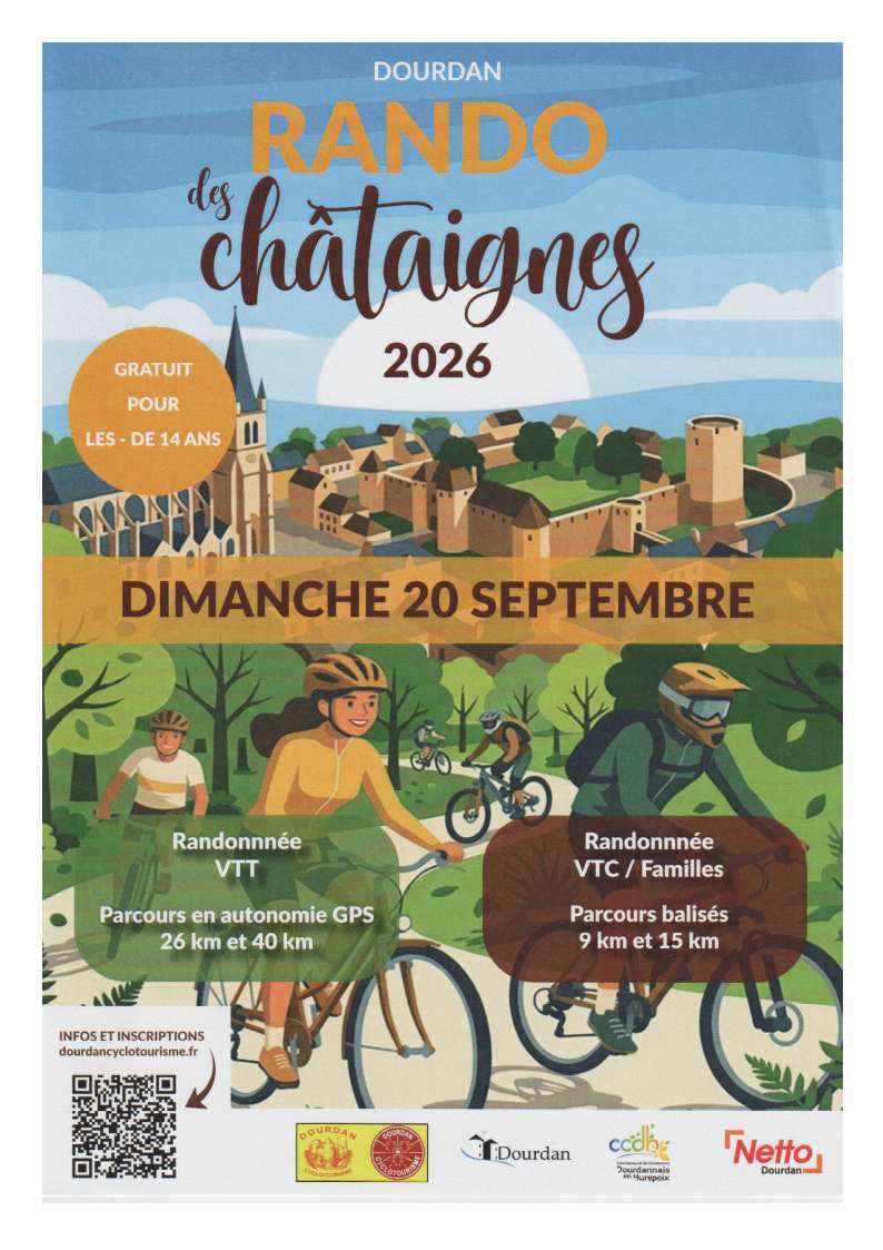 Affiche de La rando des chataignes à Dourdan
