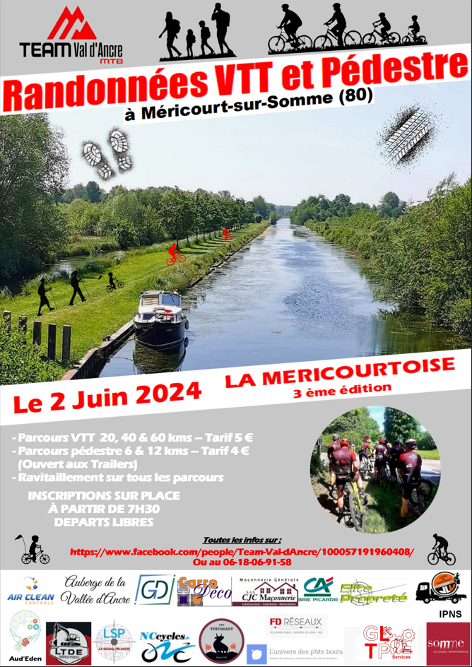 Affiche de La 3ème MERICOURTOISE à Méricourt-sur-Somme