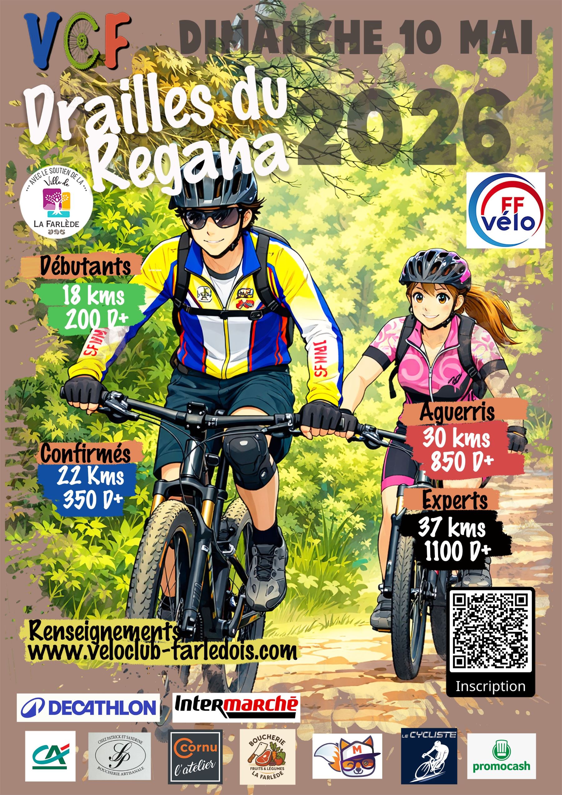 Affiche de LES DRAILLES DU REGANAS (16ème édition) à La Farlède
