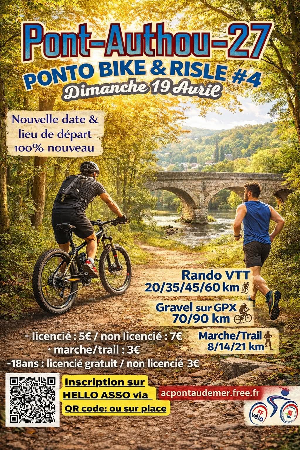 Affiche de Ponto Bike & Risle (4ème édition) à Pont-Authou