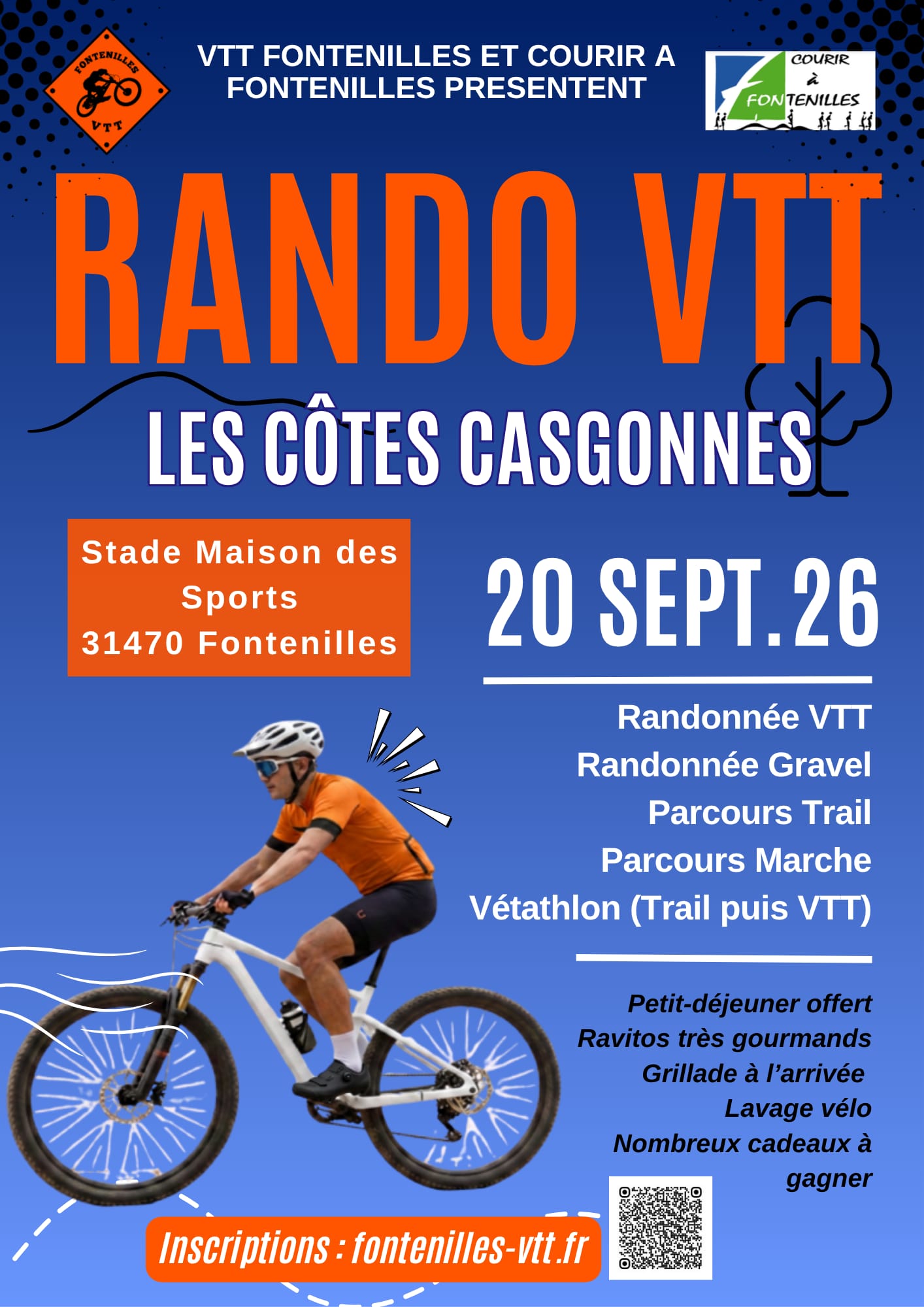 Affiche de Les 22e Côtes Gasconnes (22ème édition) à Fontenilles