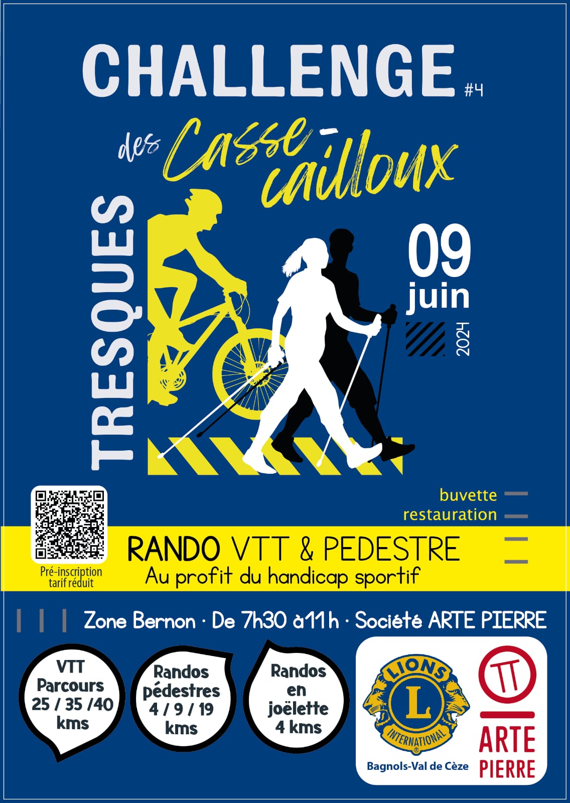 Affiche de Le 4ème Challenge des Casse-Cailloux à Tresques