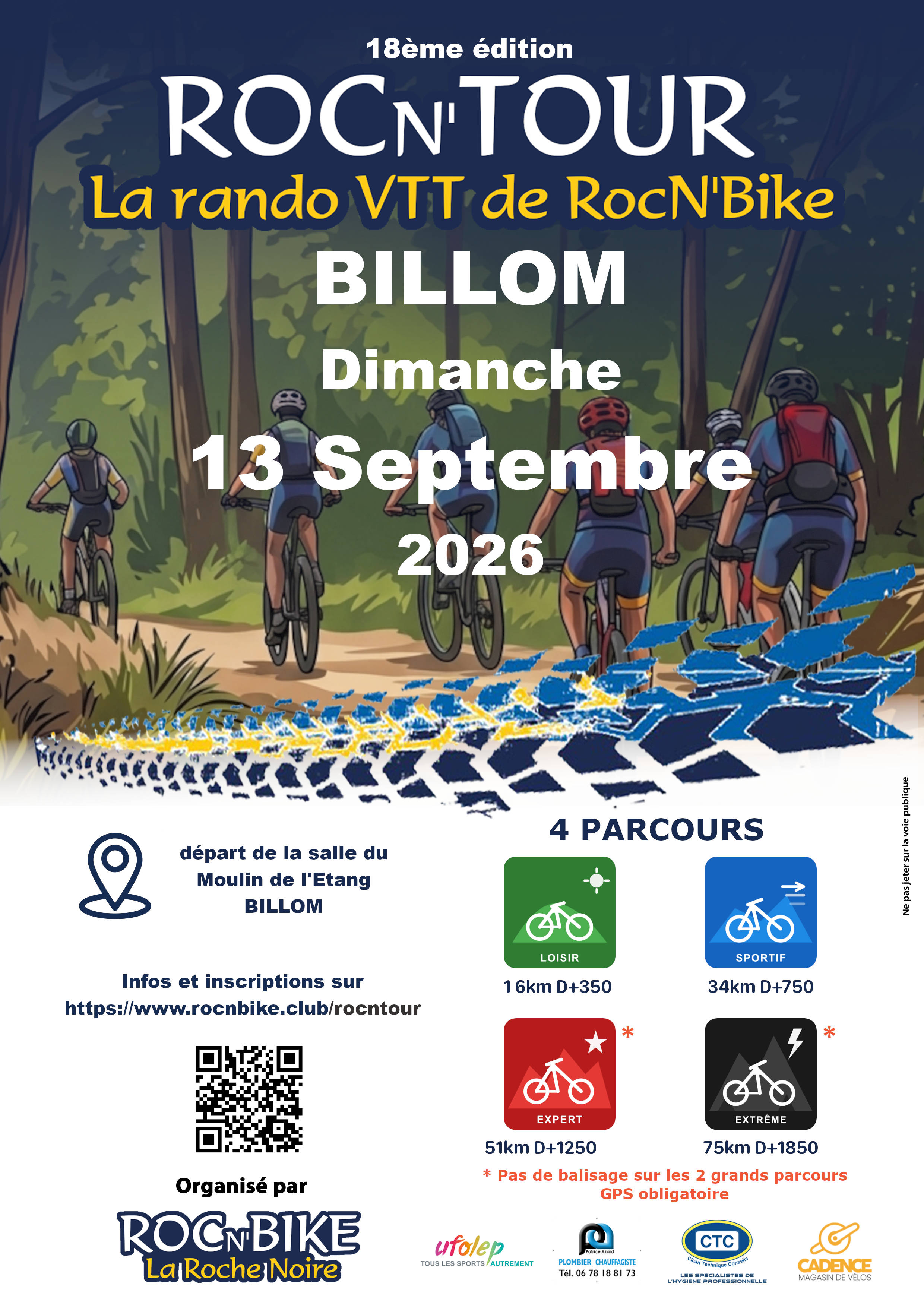 Affiche de Roc'N Tour (18ème édition) à Billom