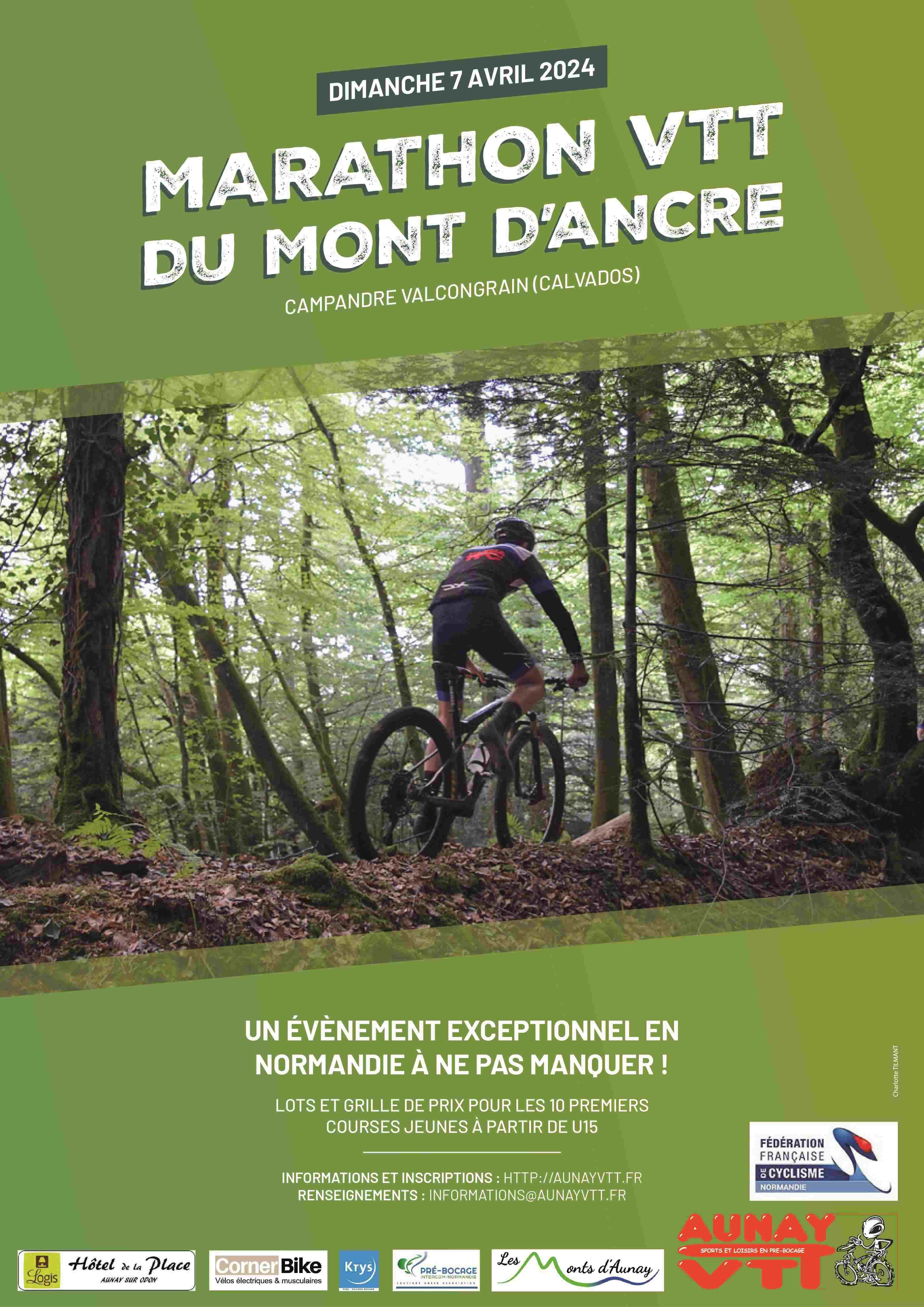 Affiche de Marathon VTT du Mont d'Ancre (1ère édition) à Campandré-Valcongrain