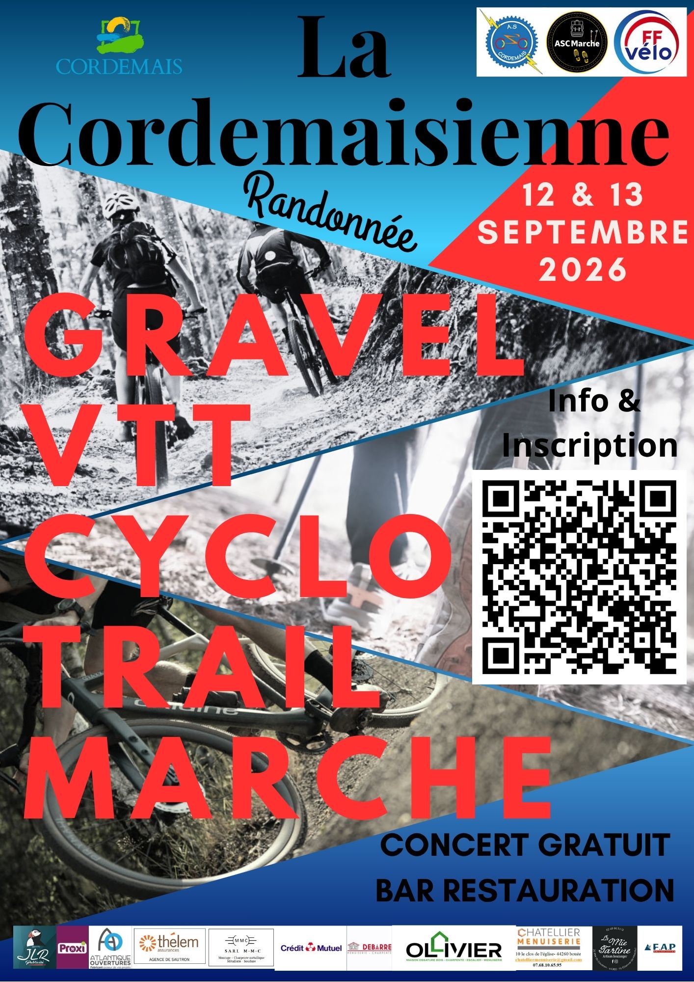 Affiche de La Randonnée Cordemaisienne à Cordemais