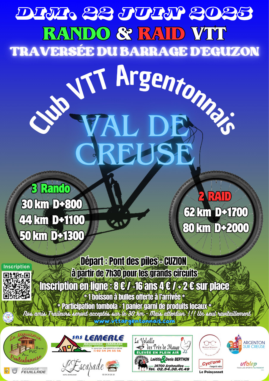 Affiche de Val de Creuse (17ème édition) à Cuzion
