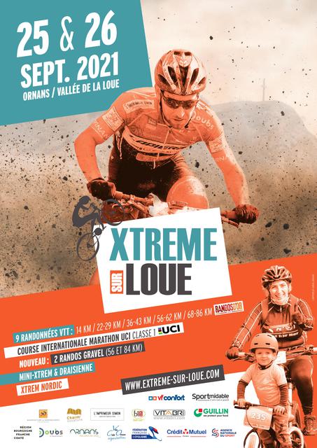 Affiche de Extrême sur Loue - VTT et Gravel (23ème  édition) à Ornans