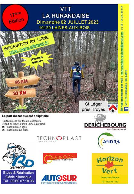 Affiche de La 17ème Hurandaise  à Laines-aux-Bois