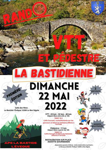 Affiche de La 1ère Bastidienne à La Bastide-l'Évêque