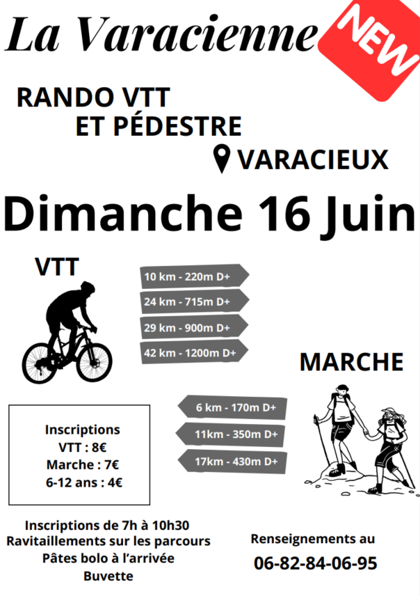 Affiche de La 1ère Varacienne à Varacieux