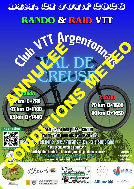 Affiche de Val de Creuse (19ème édition) à Cuzion